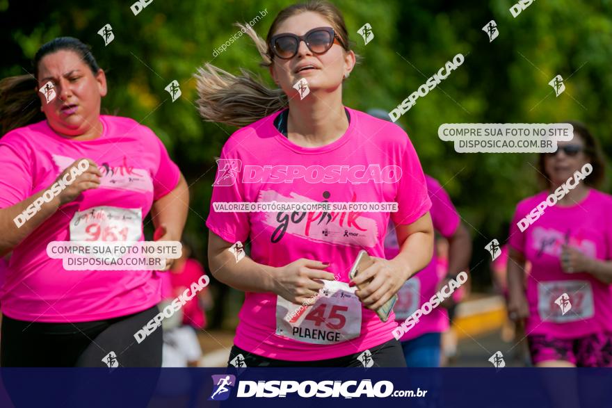 Go Pink - Corrida e Caminhada - Outubro Rosa