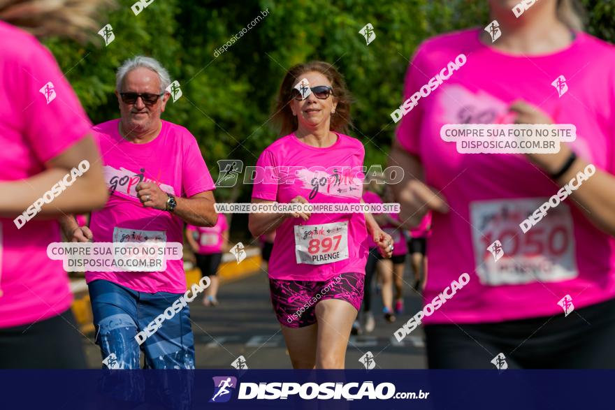 Go Pink - Corrida e Caminhada - Outubro Rosa