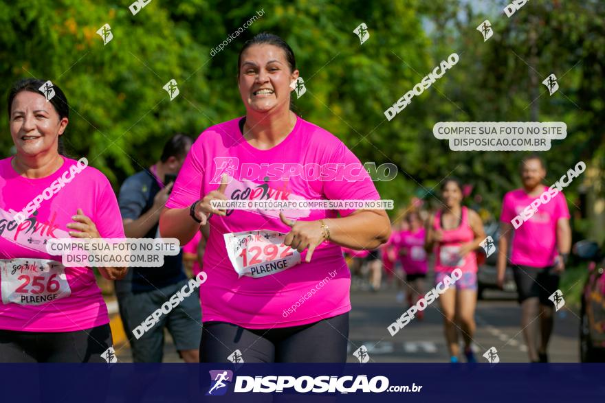 Go Pink - Corrida e Caminhada - Outubro Rosa