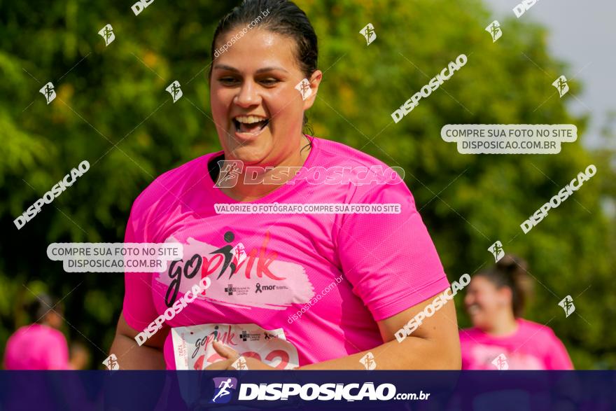 Go Pink - Corrida e Caminhada - Outubro Rosa