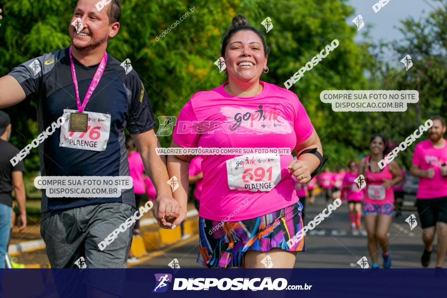 Go Pink - Corrida e Caminhada - Outubro Rosa