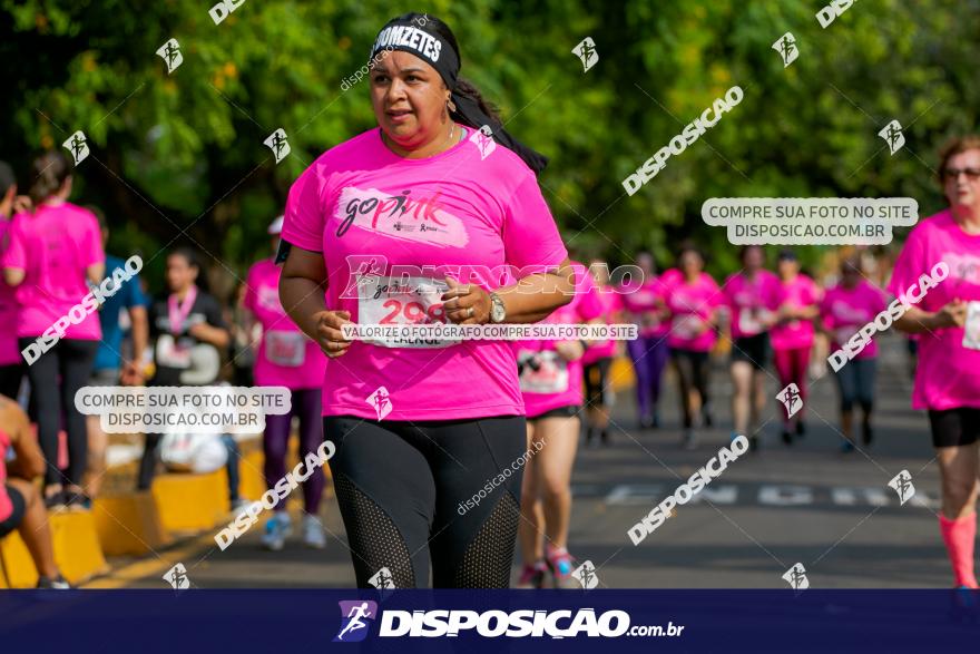 Go Pink - Corrida e Caminhada - Outubro Rosa