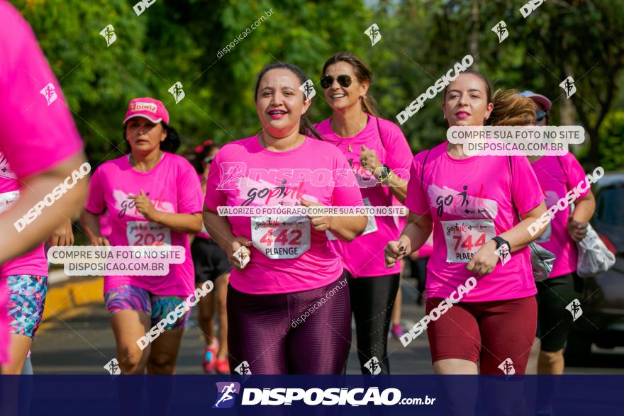 Go Pink - Corrida e Caminhada - Outubro Rosa