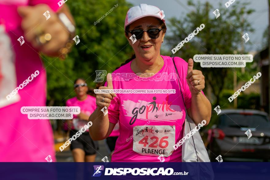 Go Pink - Corrida e Caminhada - Outubro Rosa