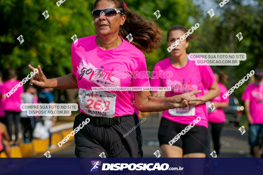 Go Pink - Corrida e Caminhada - Outubro Rosa