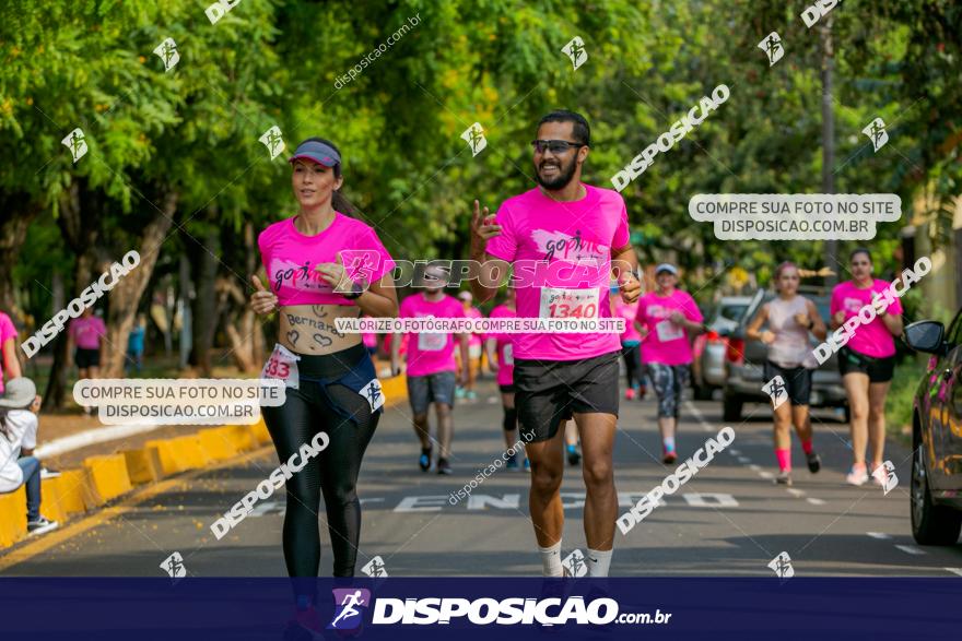 Go Pink - Corrida e Caminhada - Outubro Rosa