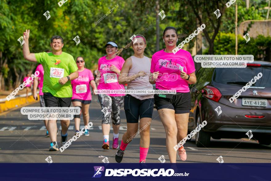 Go Pink - Corrida e Caminhada - Outubro Rosa