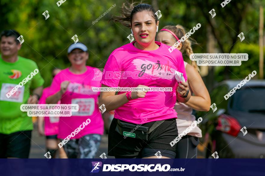 Go Pink - Corrida e Caminhada - Outubro Rosa