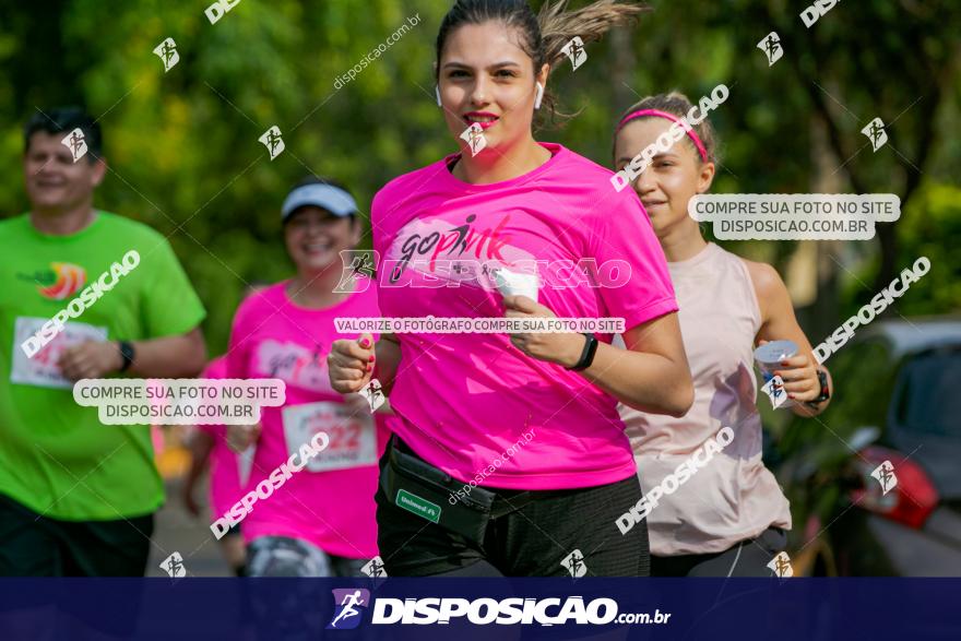 Go Pink - Corrida e Caminhada - Outubro Rosa