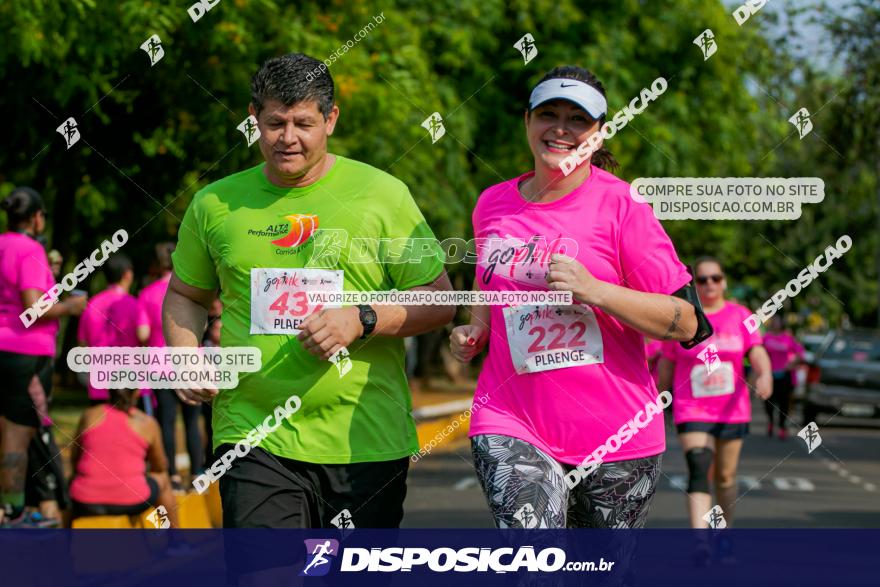 Go Pink - Corrida e Caminhada - Outubro Rosa