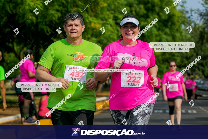 Go Pink - Corrida e Caminhada - Outubro Rosa