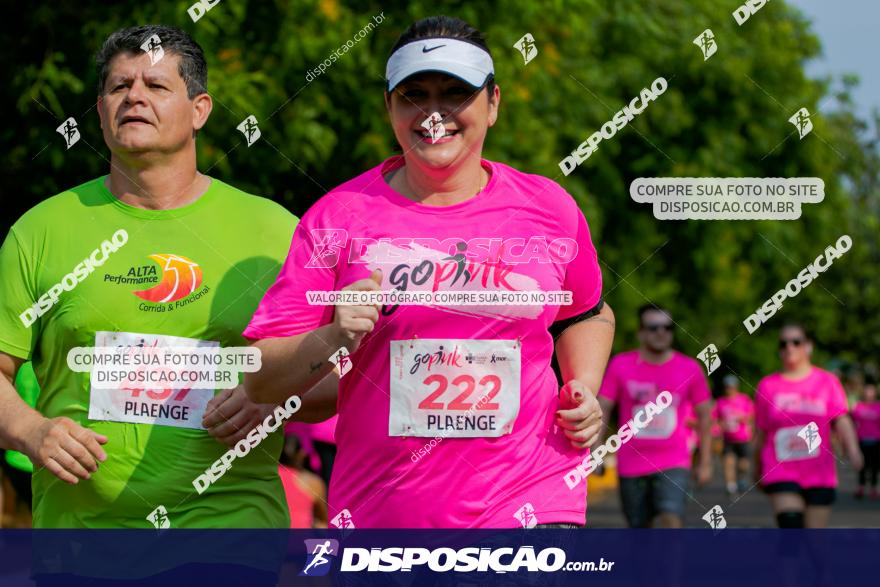 Go Pink - Corrida e Caminhada - Outubro Rosa