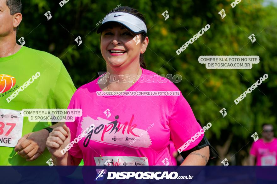 Go Pink - Corrida e Caminhada - Outubro Rosa