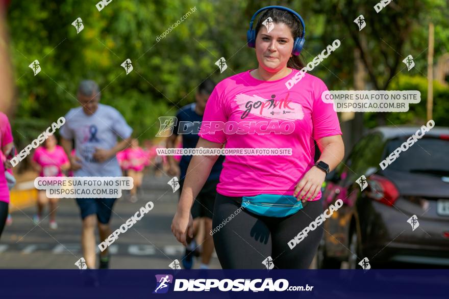 Go Pink - Corrida e Caminhada - Outubro Rosa