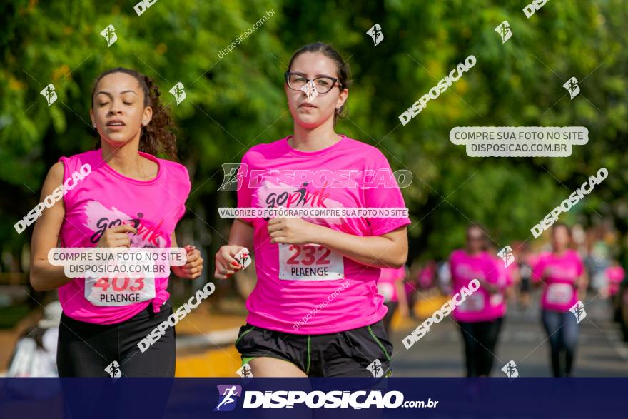 Go Pink - Corrida e Caminhada - Outubro Rosa