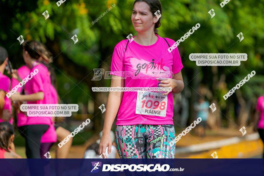 Go Pink - Corrida e Caminhada - Outubro Rosa