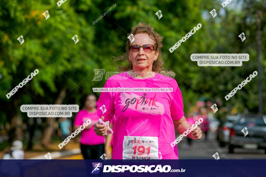 Go Pink - Corrida e Caminhada - Outubro Rosa