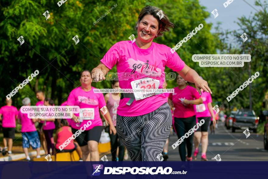 Go Pink - Corrida e Caminhada - Outubro Rosa