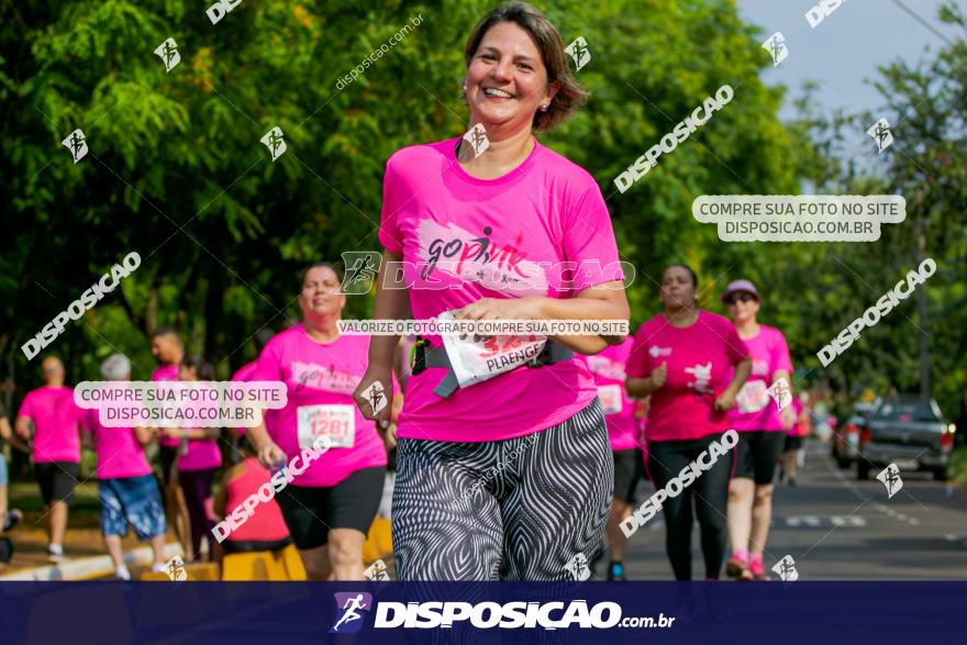 Go Pink - Corrida e Caminhada - Outubro Rosa