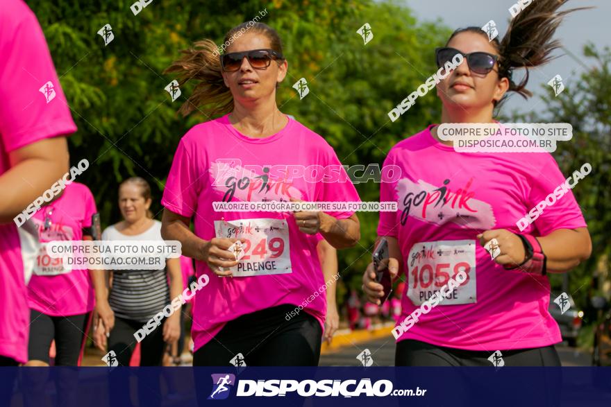 Go Pink - Corrida e Caminhada - Outubro Rosa