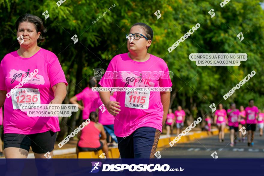 Go Pink - Corrida e Caminhada - Outubro Rosa