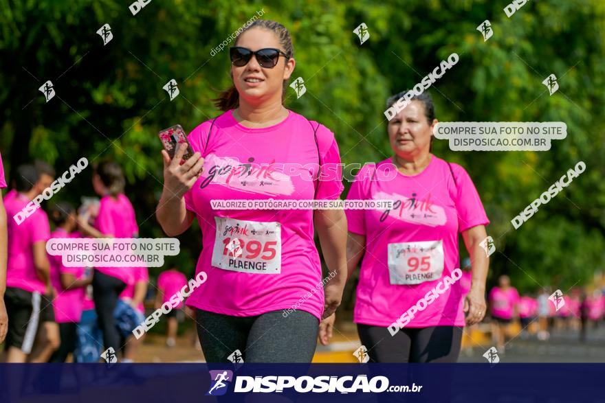 Go Pink - Corrida e Caminhada - Outubro Rosa