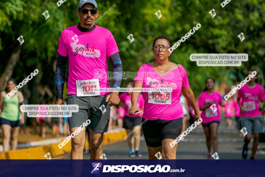 Go Pink - Corrida e Caminhada - Outubro Rosa