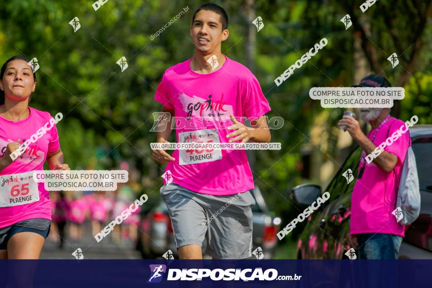 Go Pink - Corrida e Caminhada - Outubro Rosa