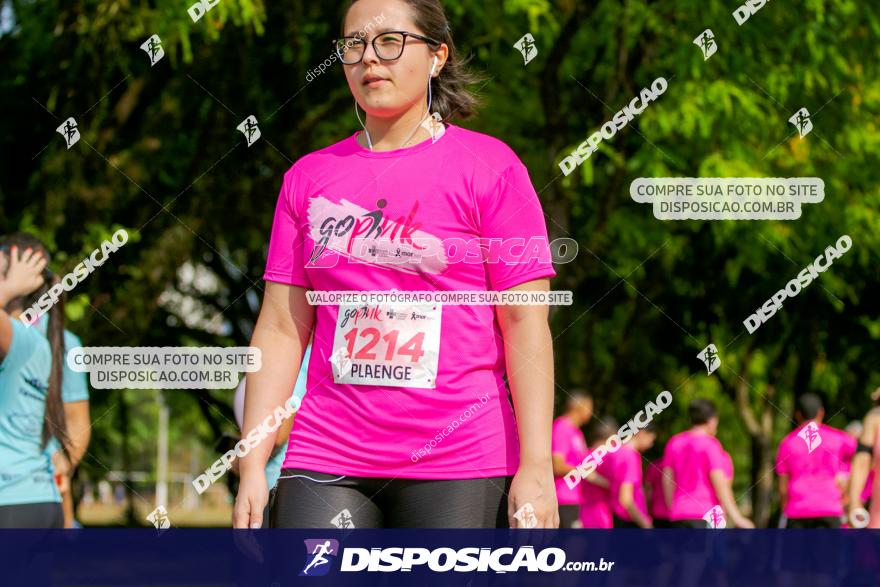 Go Pink - Corrida e Caminhada - Outubro Rosa