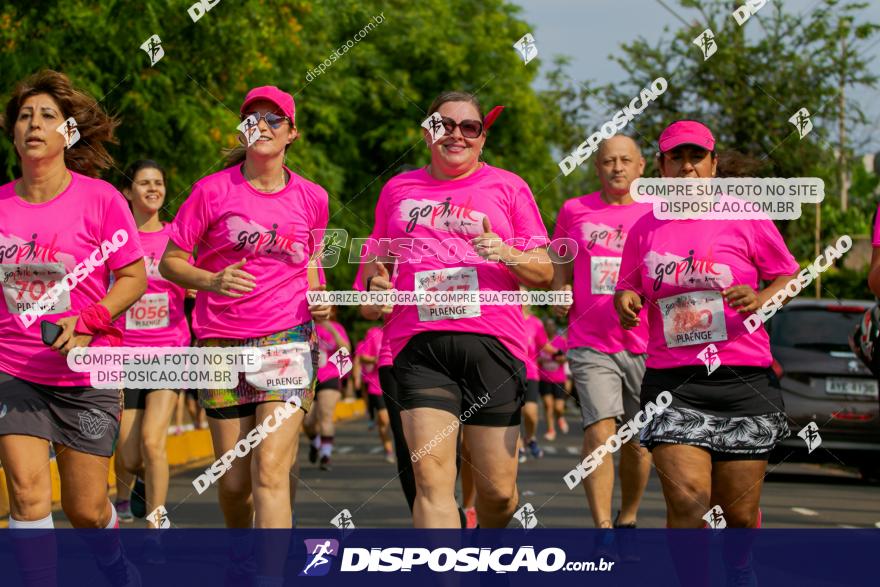 Go Pink - Corrida e Caminhada - Outubro Rosa