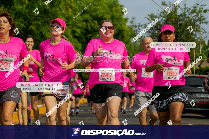 Go Pink - Corrida e Caminhada - Outubro Rosa