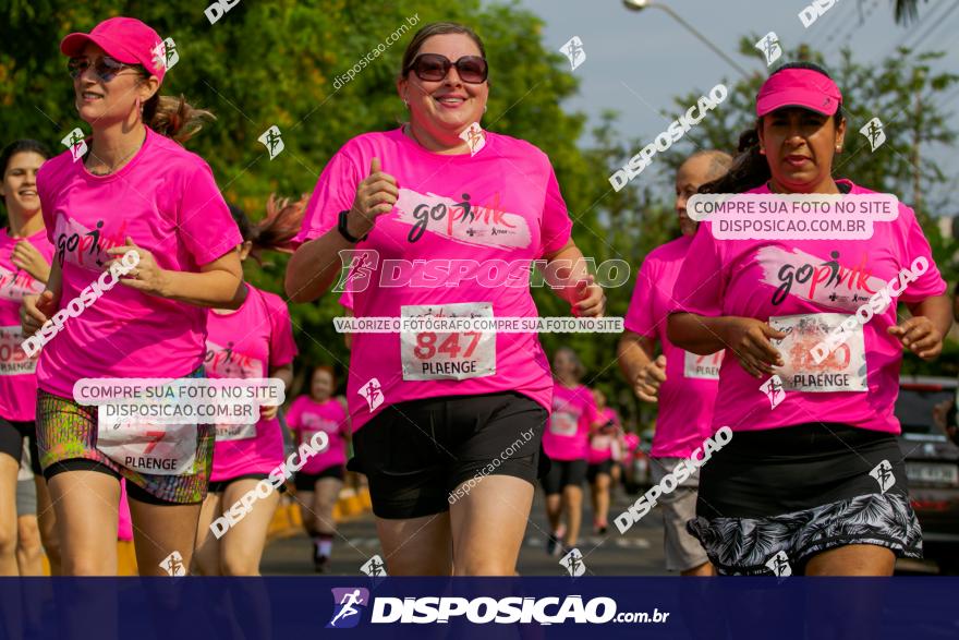 Go Pink - Corrida e Caminhada - Outubro Rosa