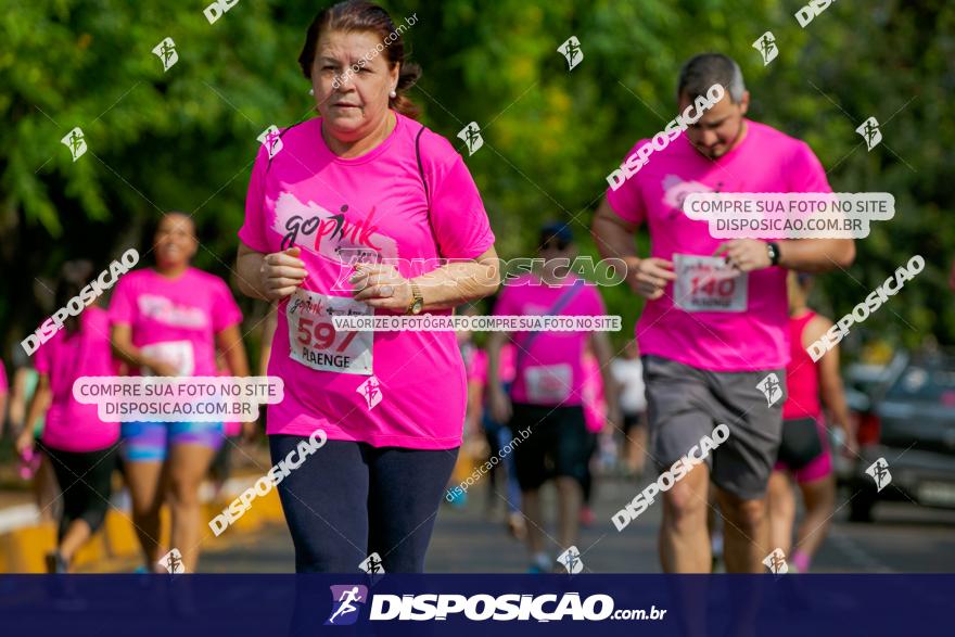 Go Pink - Corrida e Caminhada - Outubro Rosa