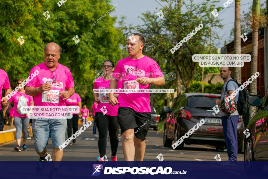 Go Pink - Corrida e Caminhada - Outubro Rosa