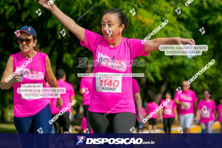 Go Pink - Corrida e Caminhada - Outubro Rosa