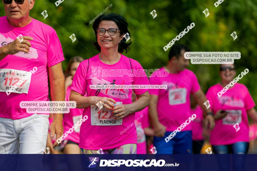 Go Pink - Corrida e Caminhada - Outubro Rosa