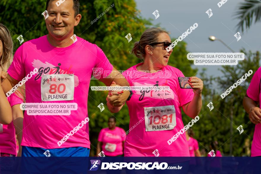 Go Pink - Corrida e Caminhada - Outubro Rosa