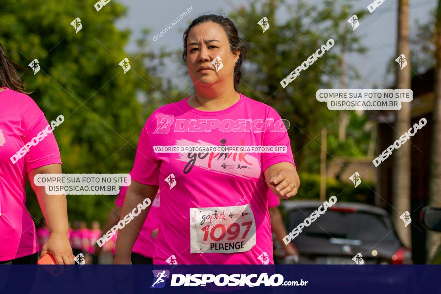 Go Pink - Corrida e Caminhada - Outubro Rosa