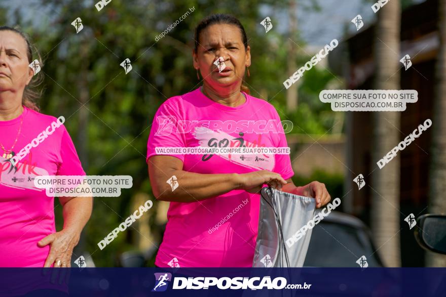 Go Pink - Corrida e Caminhada - Outubro Rosa