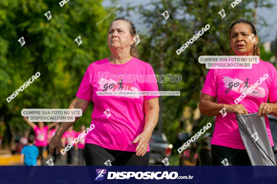 Go Pink - Corrida e Caminhada - Outubro Rosa