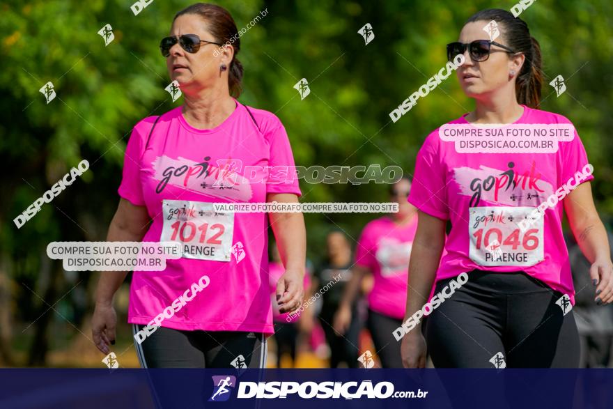 Go Pink - Corrida e Caminhada - Outubro Rosa