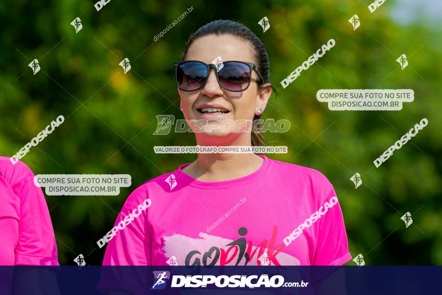 Go Pink - Corrida e Caminhada - Outubro Rosa