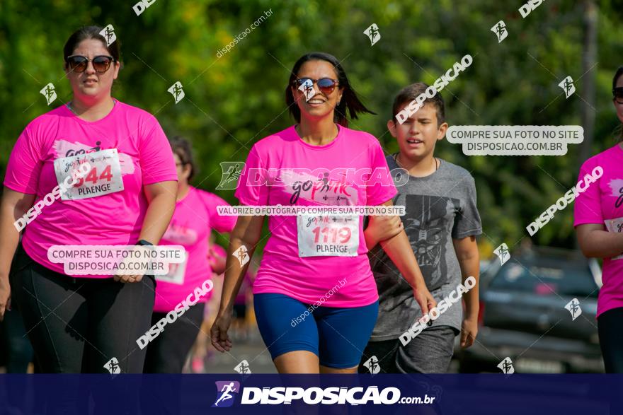 Go Pink - Corrida e Caminhada - Outubro Rosa