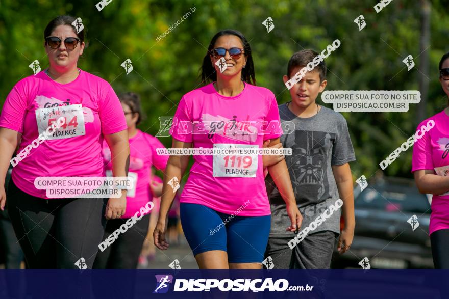 Go Pink - Corrida e Caminhada - Outubro Rosa