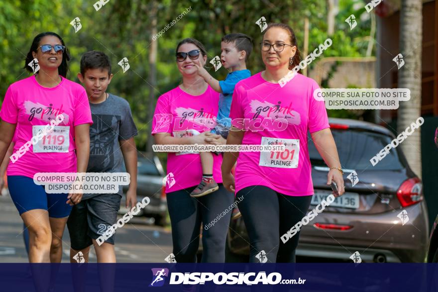 Go Pink - Corrida e Caminhada - Outubro Rosa