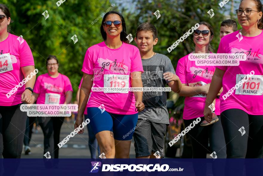 Go Pink - Corrida e Caminhada - Outubro Rosa