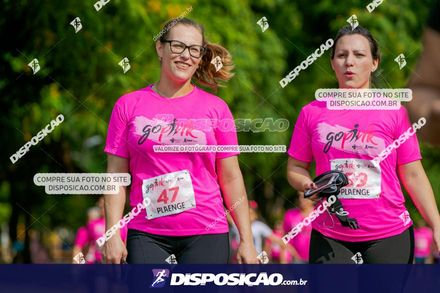 Go Pink - Corrida e Caminhada - Outubro Rosa