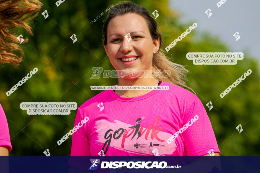 Go Pink - Corrida e Caminhada - Outubro Rosa