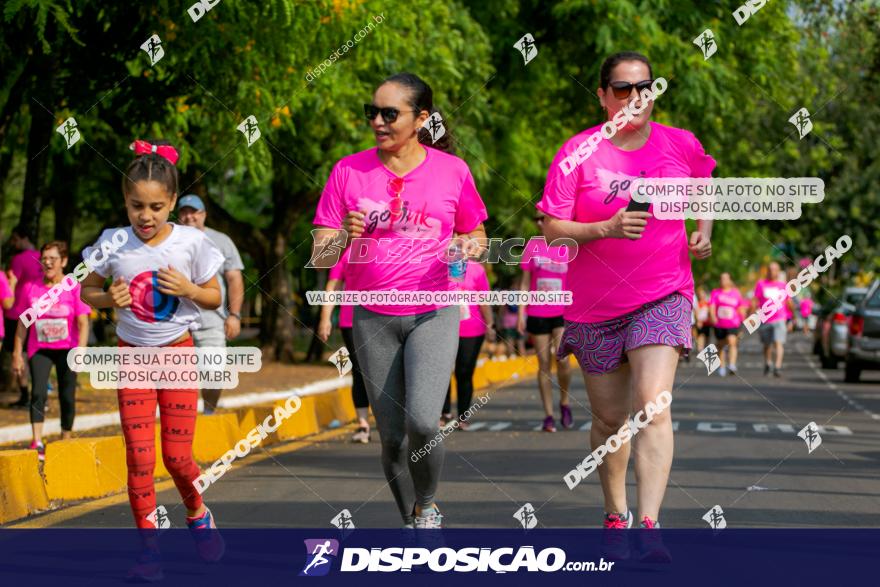 Go Pink - Corrida e Caminhada - Outubro Rosa