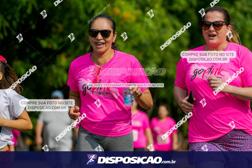 Go Pink - Corrida e Caminhada - Outubro Rosa